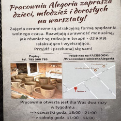 Warsztaty ceramiczne dla dzieci